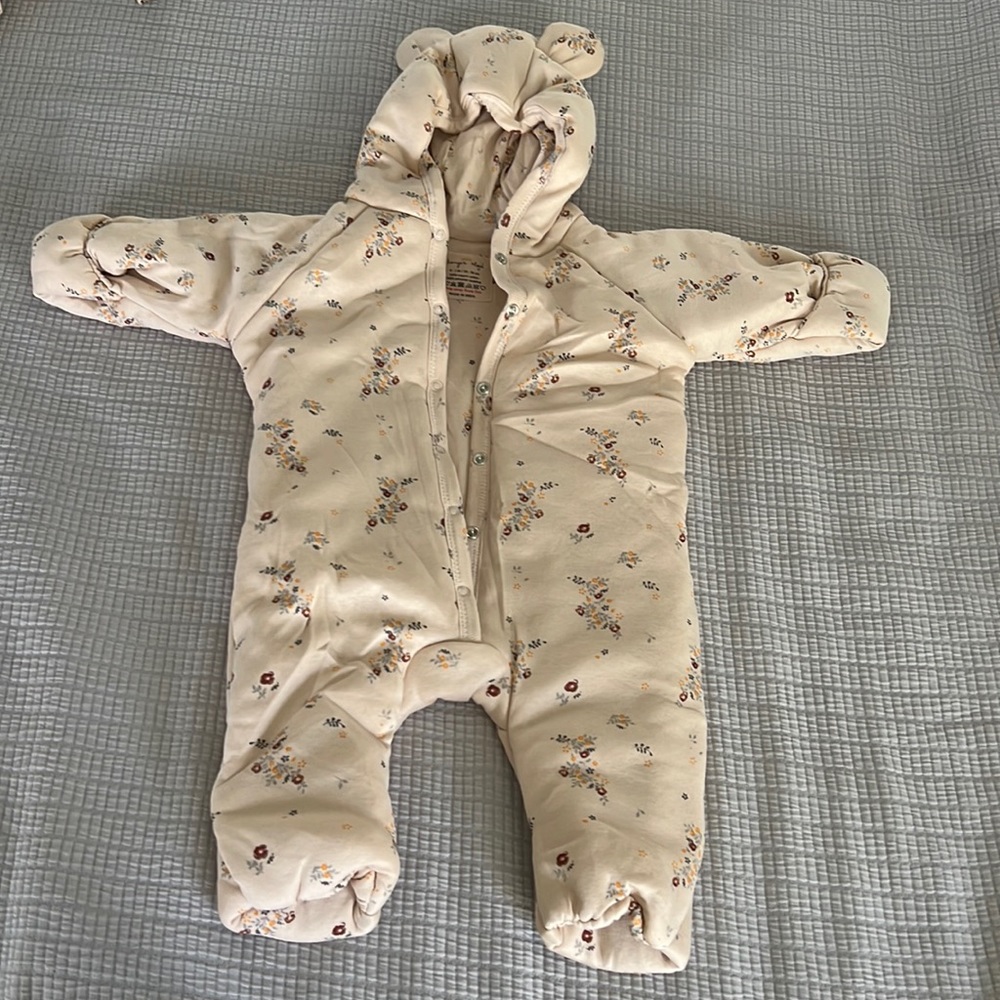 Konges Slojd Hoodie Onesie in Nostalgia Blush
